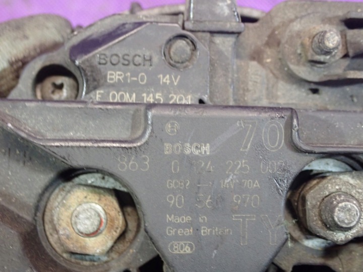 OPEL ASTRA G II 98-09 1.6 75KM ALTERNATEUR 90561970 0124225002 70A
