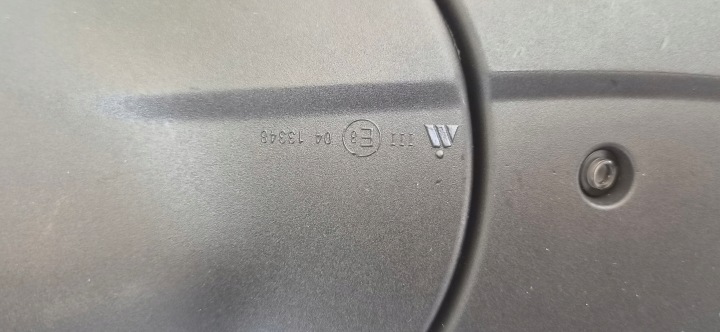 RÉTROVISEUR GAUCHE 4+17 21PIN CAMÉRA SKODA KODIAQ II 2024- 57H857407C