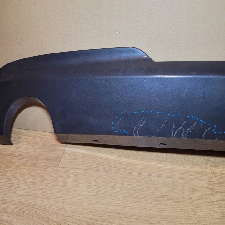 BMW 5 F10 F11 LIFT MOULURE DOUBLURE PROTECTION PARE-CHOCS ARRIÈRE ARRIÈRE 7906283