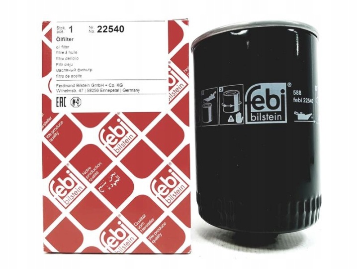 FILTRE HUILES VW DIESEL FE22540 FEBI