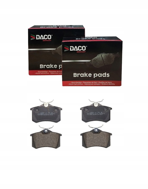 PADS BRAKE AUDI A3 8L A4 B5 A6 C5 DACO REAR 