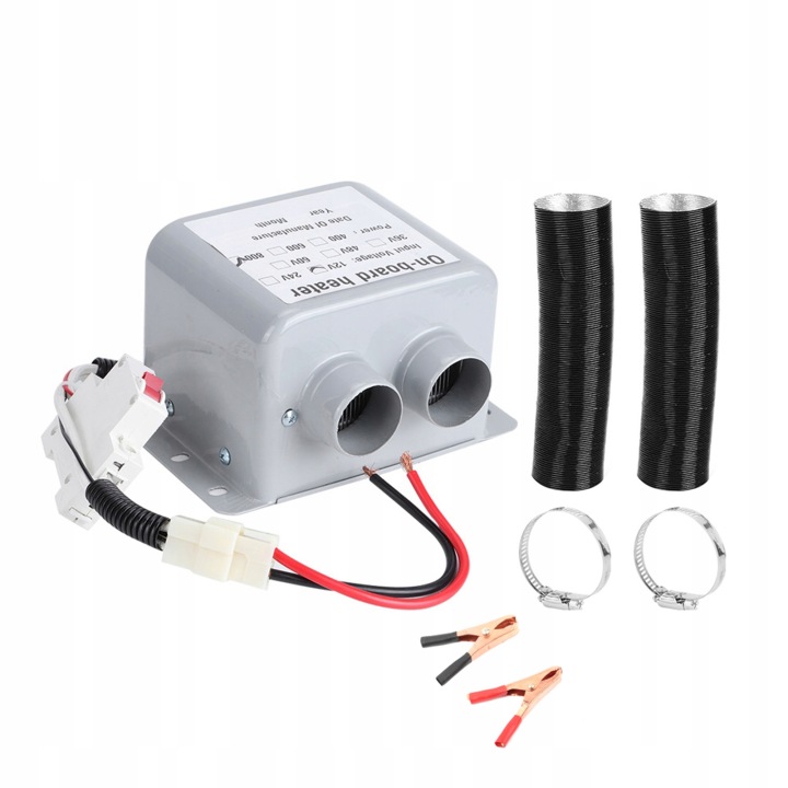 CHAUFFAGE AUTOMOBILE 12V 800W RAPIDE NAGRZEWANIE I CICHE ODMRAZANIE