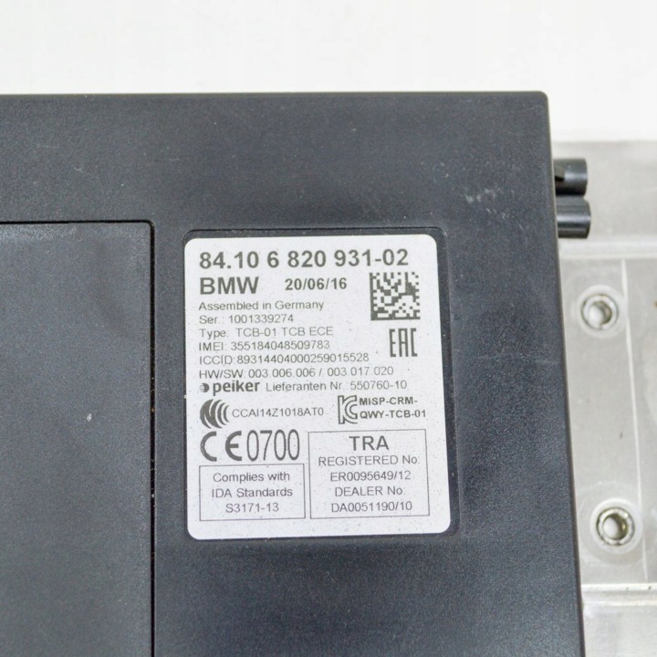 BMW 2 F22 F23 2016 MODULE CONTRÔLEUR BLUETOOTH
