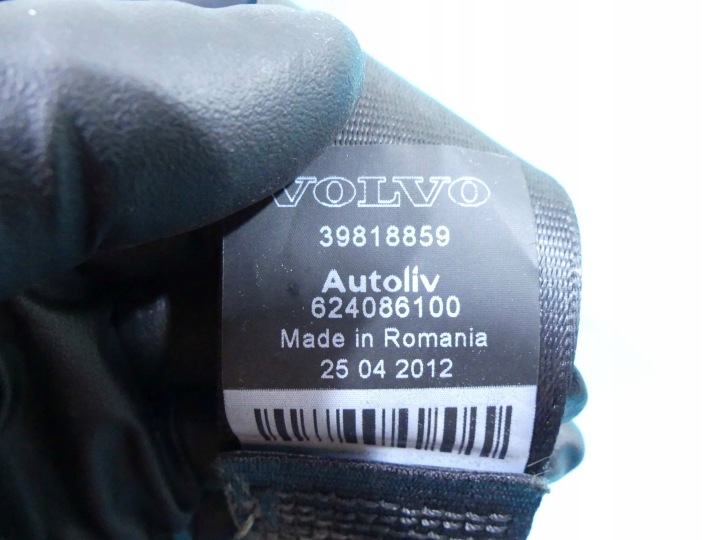 CEINTURE DE SÉCURITÉ ARRIÈRE DROIT TP VOLVO V60 I 10- 39818859 616159000