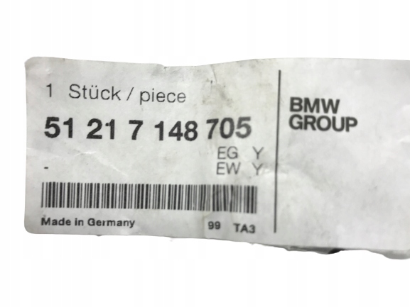 KILPA SPYNOS DURYS 7148705 BMW E90 E81 E87 NOWYORG nuotrauka 2