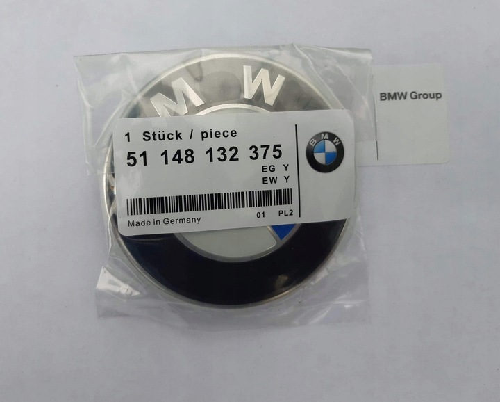 BMW E64 LOGOTIPO INSIGNIA MADE IN ALEMANIA DEMMEL 82MM 