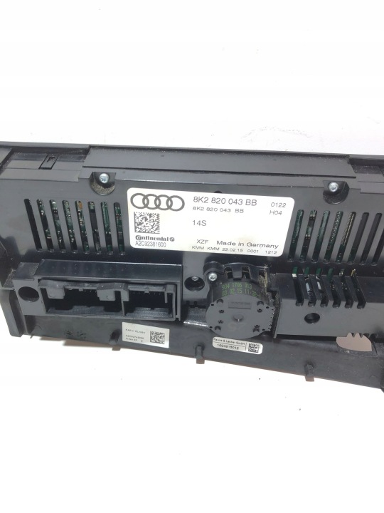 PANNEAU CLIMATISATION AUDI A5 SPORTBACK 8TA 8K2820043BB