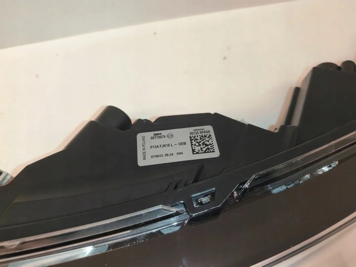 FEUX VERS CONDUITE DIURNE GAUCHE CÔTÉ NISSAN JUKE II F16 261256PA0A