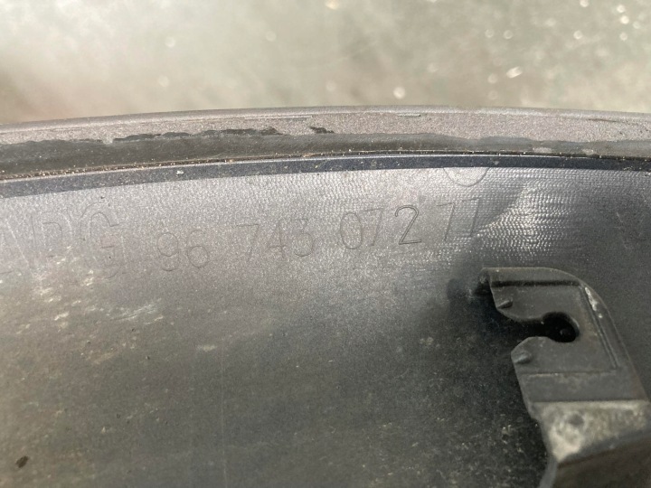 MOULURE GARDE-BOUE ARRIÈRE GAUCHE PEUGEOT 508 RXH SW 9674307277