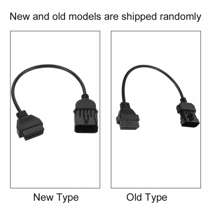 ZACZE ADAPTATEUR CÂBLES DIAGNOSTYCZNEGO 10PIN VERS 16PIN OBD2 CONVIENT VERS 7Y