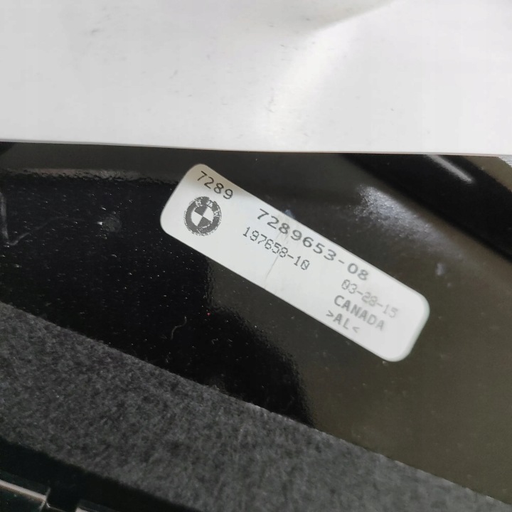 MOULURE VERTICALE ARRIÈRE GAUCHES PORTES BMW X5 (F15, F85) 7289653 30347715 3.0L