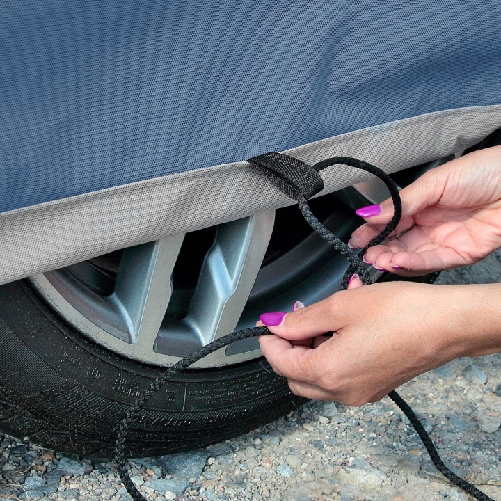 HOUSSE BÂCHE SUR VOITURE UNIVERSEL 485-505 CM
