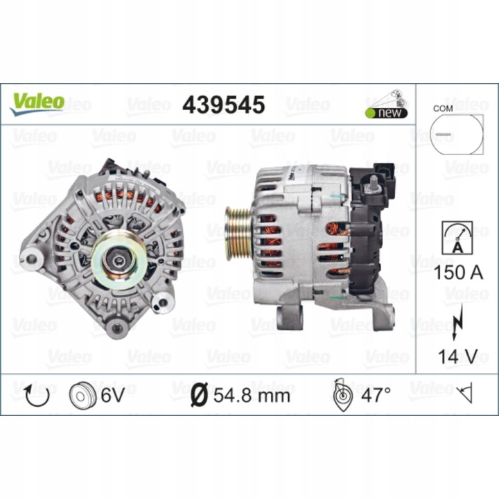 VALEO 439545 ALTERNATEUR