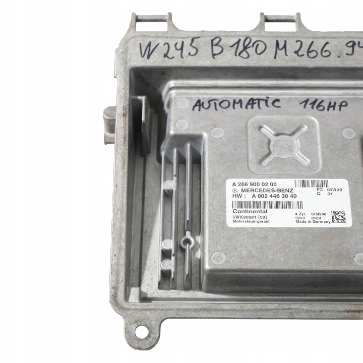 MERCEDES W245 B180 266.940 CONTRÔLEUR MOTEUR KIT A2669000200 AUTOMATE