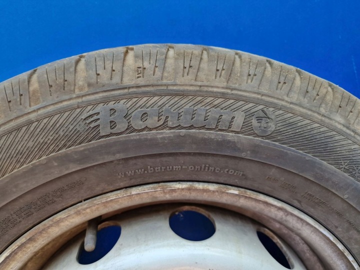 ROUES JANTES PNEUS HIVERNAUX JUMEAU FORD TRANSIT VI 195/75 16C BARUM SNOVANIS2