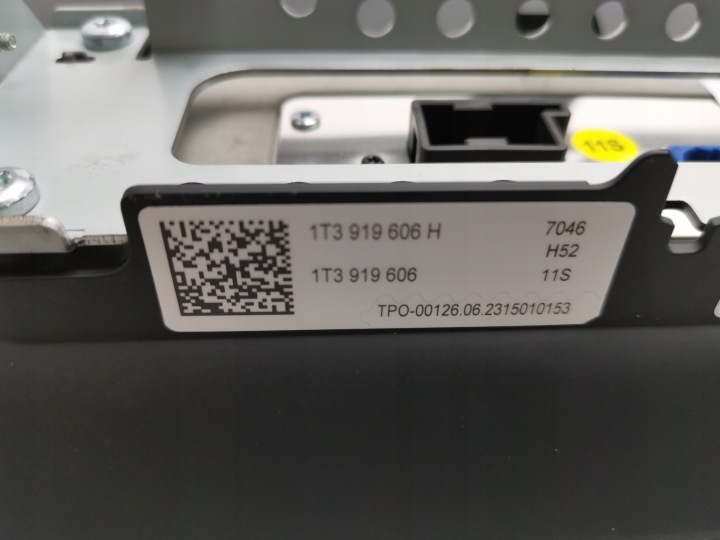 ÉCRAN MONITEUR MONITEUR LCD VW ID.7 1T3919606H NEUF ORIGINAL