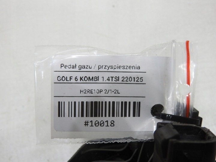 PÉDALE GAZ POTENTIOMÈTRE GOLF VI 1.4 TSI 1K1723503S