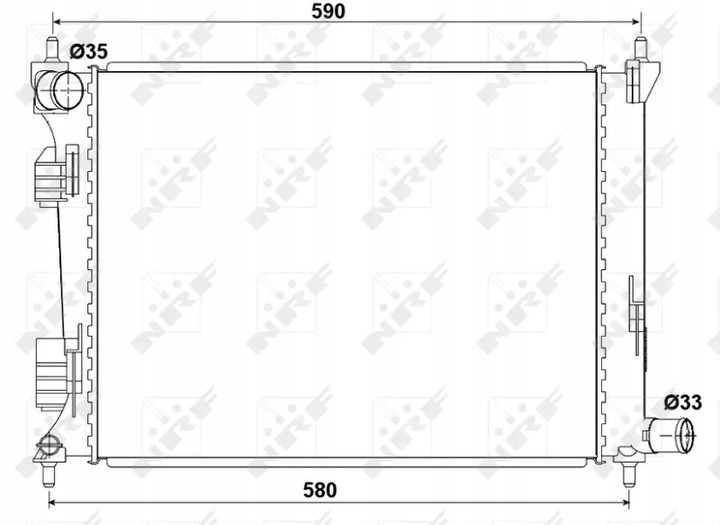 RADIATEUR EAUX photo 1 - milautoparts-fr.ukrlive.com