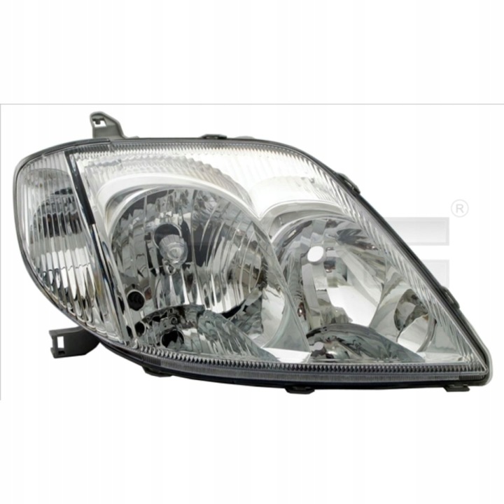 PROJECTEUR PHARE GAUCHE TOYOTA COROLLA E12 02-07 TYC