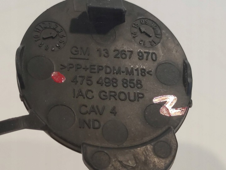 OPEL MERIVA B BOUCHON CROCHET PARE-CHOCS ARRIÈRE 13267970