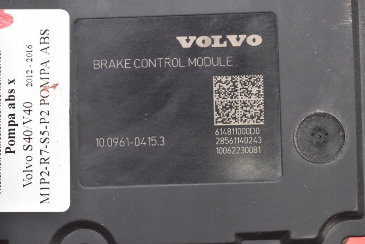 POMPE ABS 31400643 VOLVO S40 V40 2 II 2.0 D4 190 KM 12-16