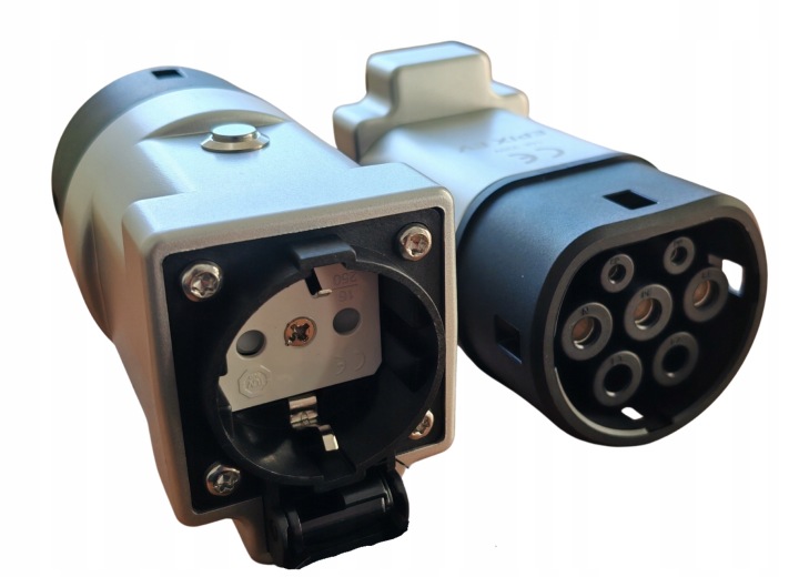 ADAPTATEUR PUCE V2L TYPE 2 VERS VOITURE EV CHARGEUR PUCE 230V 3,5 KW