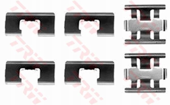 ENSEMBLE MONTAGE PLAQUETTES FREIN HONDA
