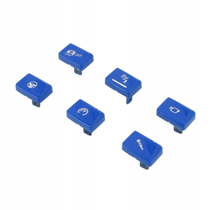 6 PCS PANNEAU PRZEACZNIKOW CHANGEMENTS VITESSE REVÊTEMENT BOUTONS VOLANT AVEC Z2