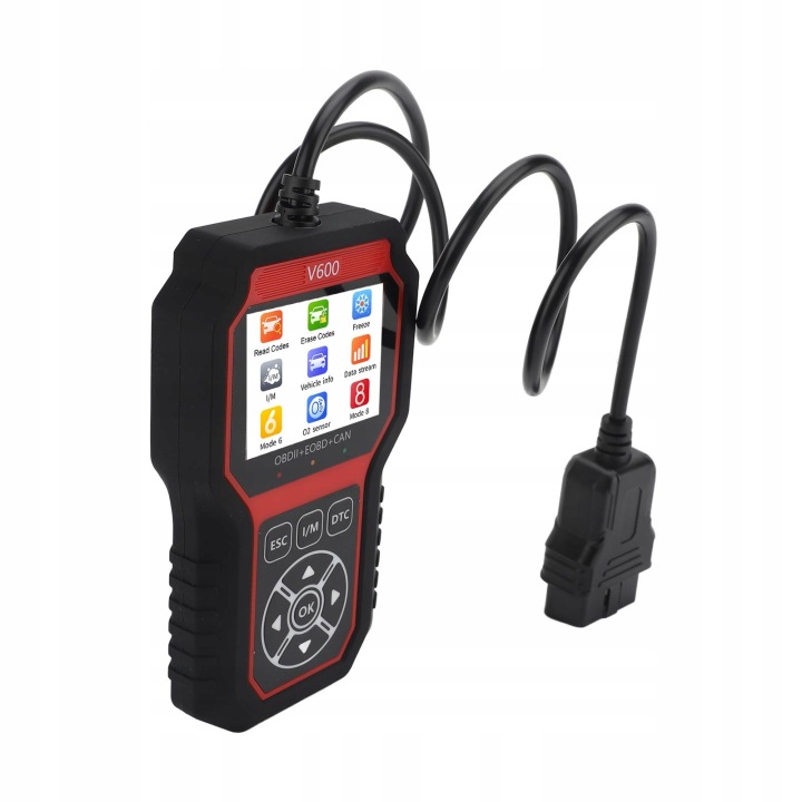 V600 CAR OBD SCANNER 2.8 -CALOWY ÉCRAN COULEURS TFT ISO9141