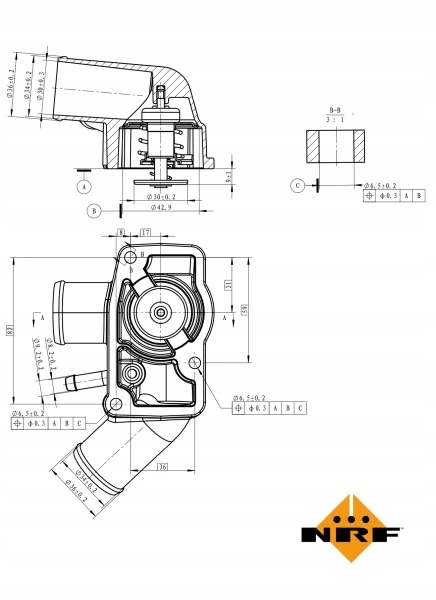 NRF 725010 TERMOSTAT, MATERIAL DE REFRIGERACIÓN 