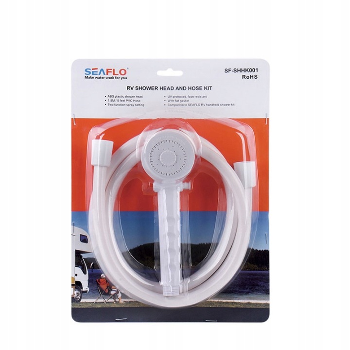 PRYSZNIC VERS CAMPING-CAR OU REMORQUES 345X220MM- 05451
