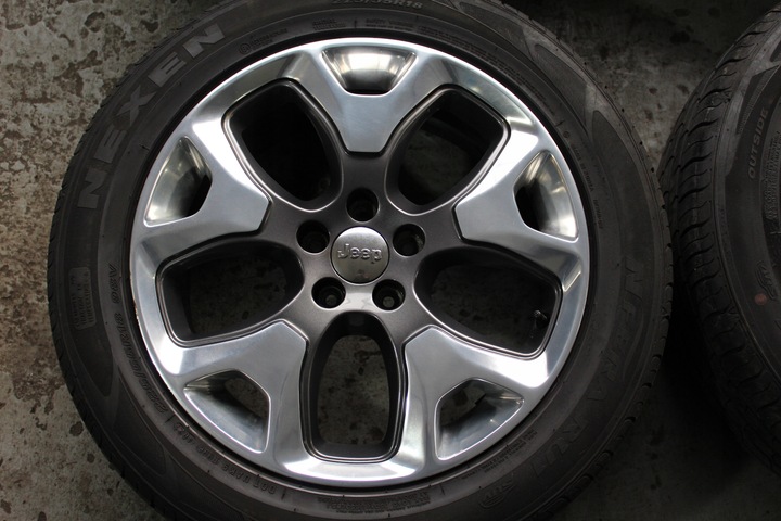 JEEP COMPASS RENEGADE 18'' 5x110 ET40 TPMS LATO 225/55 7,5mm