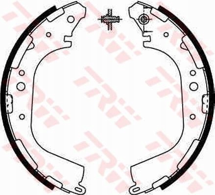 TRW GS8590 SET PADS BRAKE 