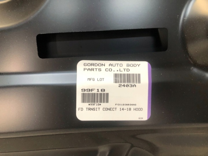FORD TRANSIT CONNECT II MK2 2013-2018 CAPOT COUVERCLE MOTEUR