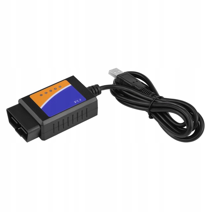 CÂBLE INTERFACE DIAGNOSTIC USB V1.5 OBD2