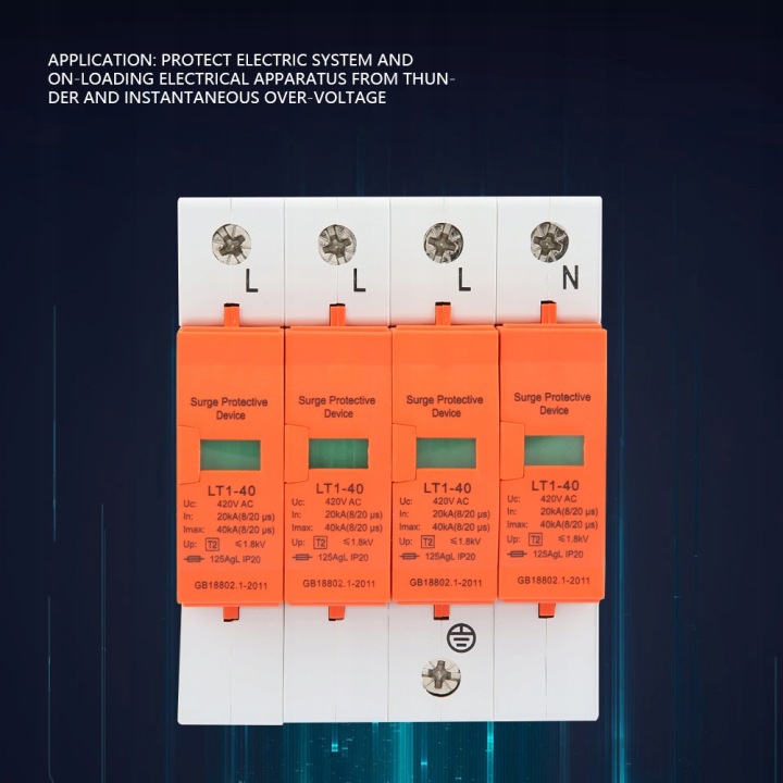 4P 40KA 420VAC DOMOWE DISPOSITIF