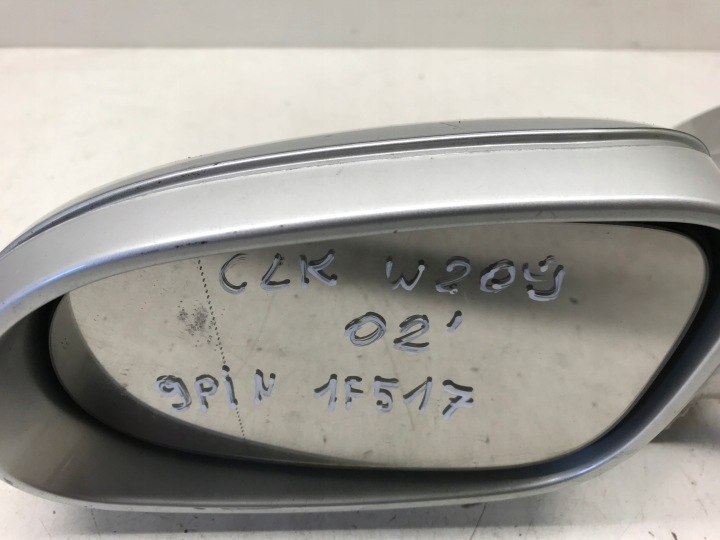 RÉTROVISEUR GAUCHE 9PIN MERCEDES W209 C209 CLK ARGENTÉ EUROPE 2098100176