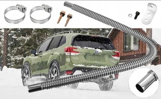 FIL SPALINOWY 2M Ø25MM VERS WEBASTO/EBERSPÄCHER CHAUFFAGE DE STATIONNEMENT