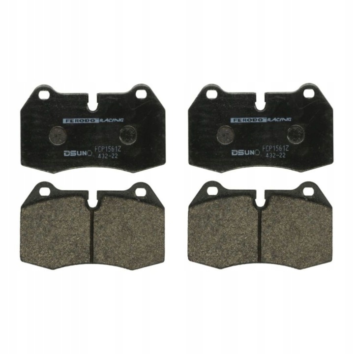 PLAQUETTES FERODO FCP1561Z MINIR56, R57, R58, R59, CLUBMAN R55, CLUBVAN R55; NI
