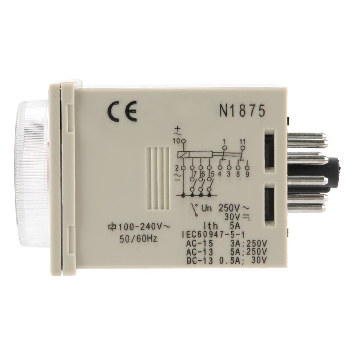 RELAIS CZASOWY H3CR-A 11PIN AC 250V 5A