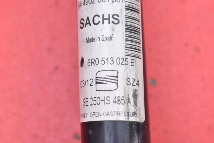 AMORTISSEUR GAUCHE ARRIÈRE 6R0513025E SEAT IBIZA 4 IV 6J 1.6 TDI 90 KM 08-12