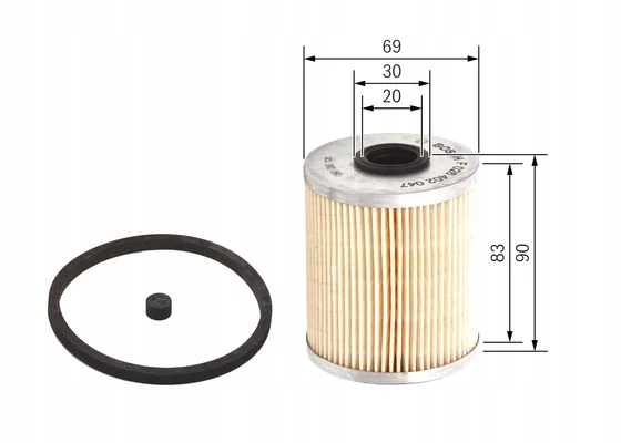 F026402047 DE FILTRO COMBUSTIBLES 