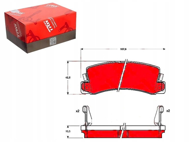 SABOTS DE FREIN DE FREIN TOYOTA ARRIÈRE CAMRY CARINA CELICA 1, photo 1 - milautoparts-fr.ukrlive.com