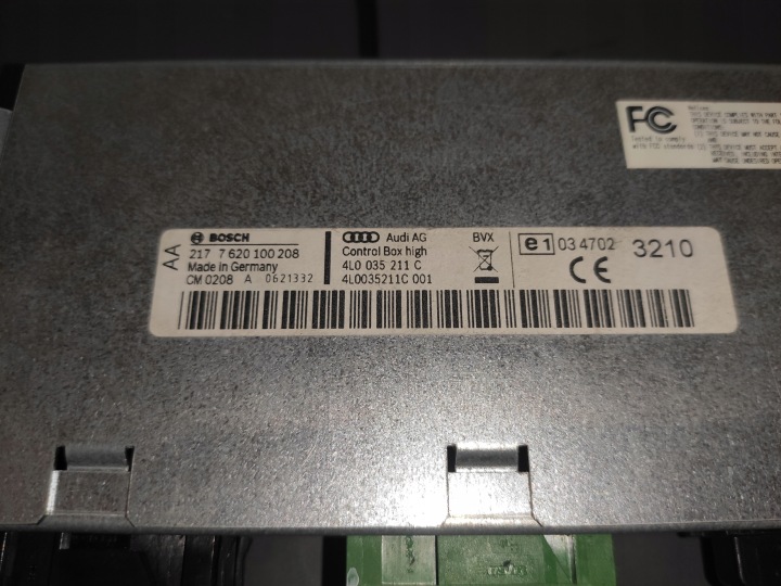AUDI Q7 4L LIFT S8 A8 D3 MODULE TV VIDÉO CONTRÔLEUR MULTIMÉDIA ARRIÈRE FONCTIONNEL