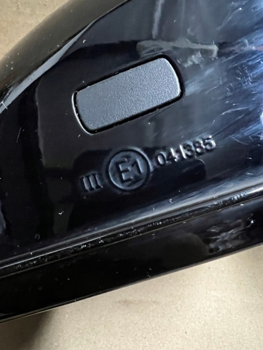 MERCEDES E-KLASA W213 DROIT RÉTROVISEUR 7 FILS EUROPE ORIGINAL DÉMONTAGE