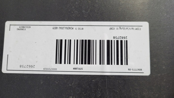 PARE-CHOCS ARRIÈRE ARRIÈRE BMW 2 PIÈCES F39 MODULE 18-