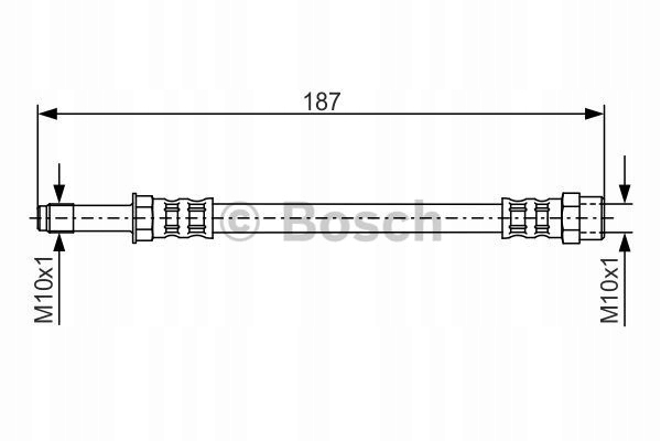 CABLE DE FRENADO ELÁSTICO BOSCH 1-987-476-715 