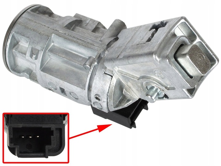 CERRADURA DE ENCENDIDO DE ARRANQUE + LLAVES CITROEN C2 C3 C4 C6 PLURIEL 2003-2011 