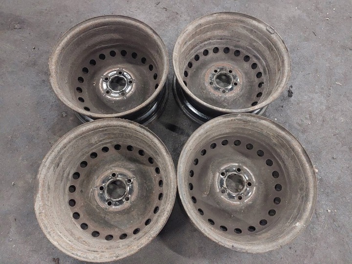 LLANTAS ACERO 4 PIEZAS 5X108 6,5JX16 ET52,5 FI63,4 FORD MONDEO MK3 