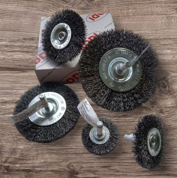 BROSSE TARCZOWA AVEC GOUPILLE 50 MM VERS WIERTARKI